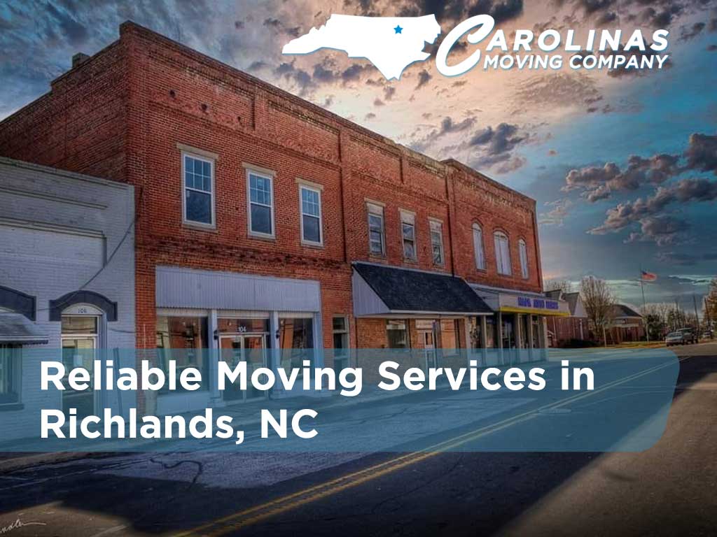 Reliable Moving Services in Richlands, NC